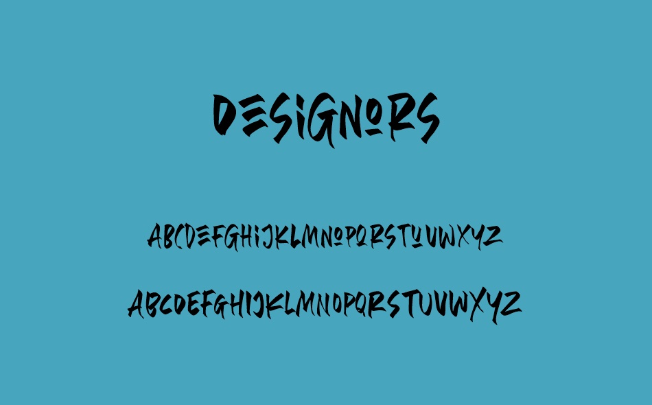 Designors font