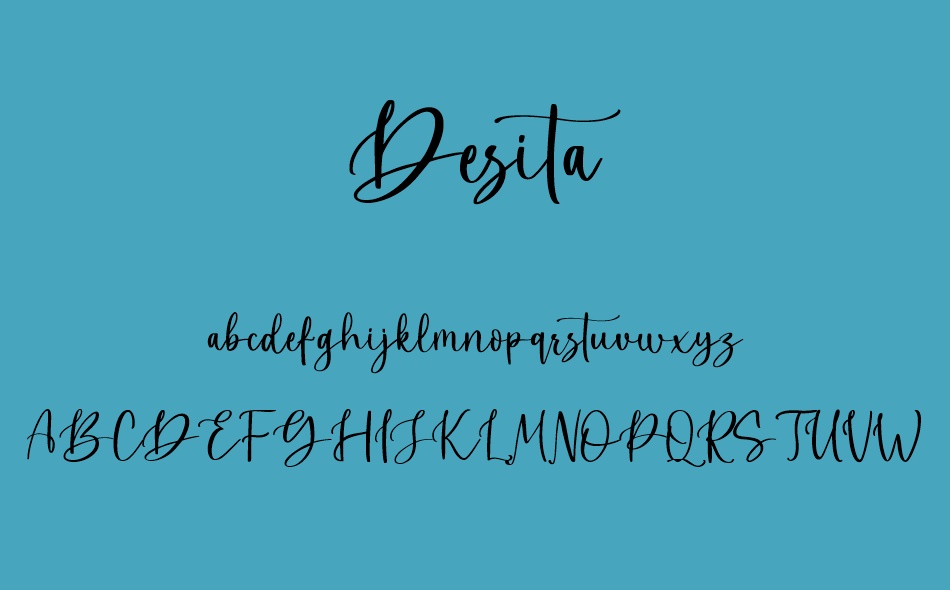 Desita font