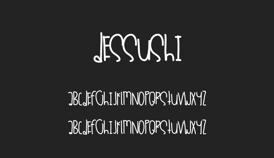 Dessushi font