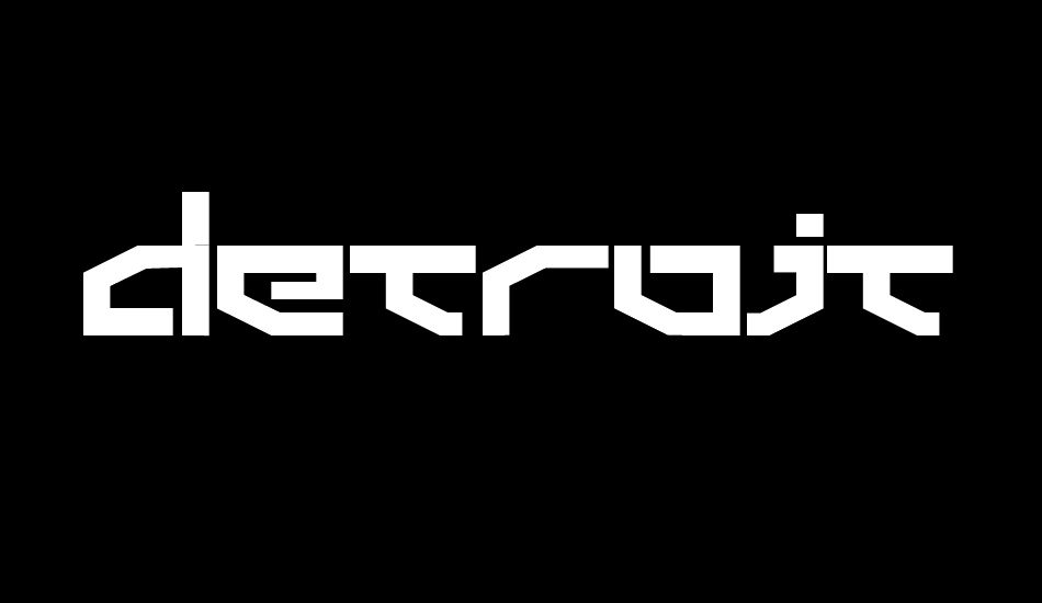 Detroit 3k font big