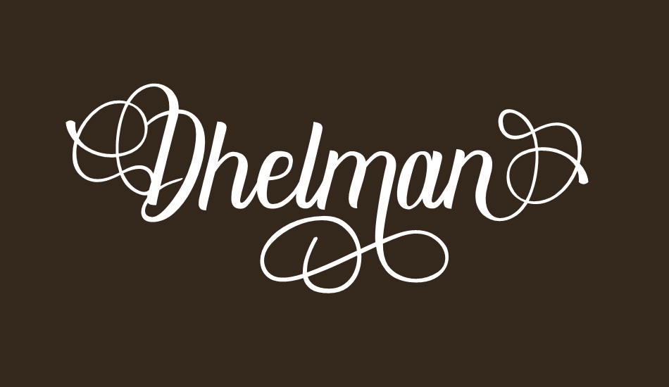 dhelman font big