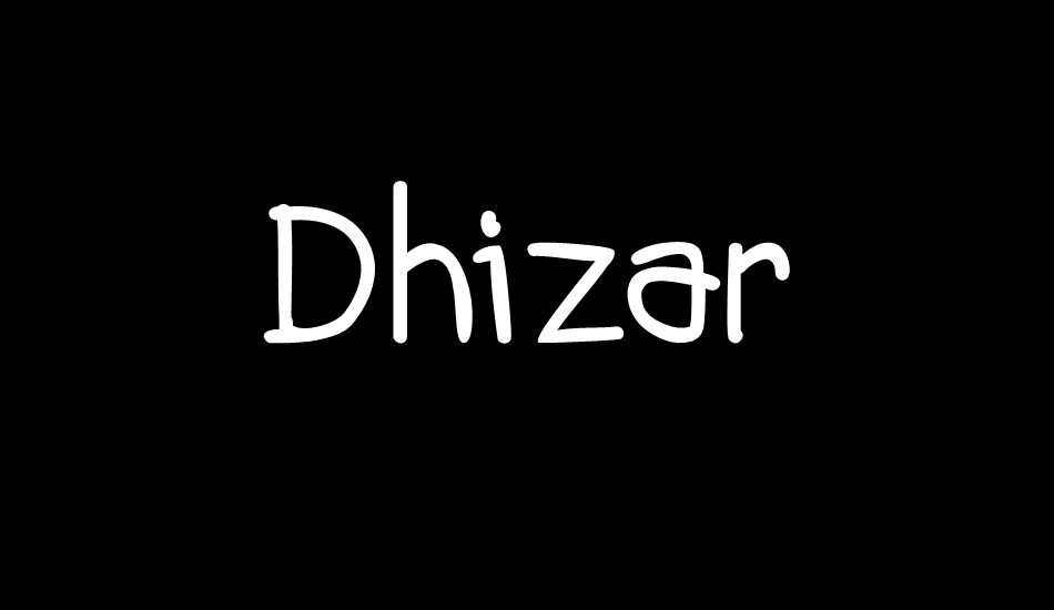Dhizar font big