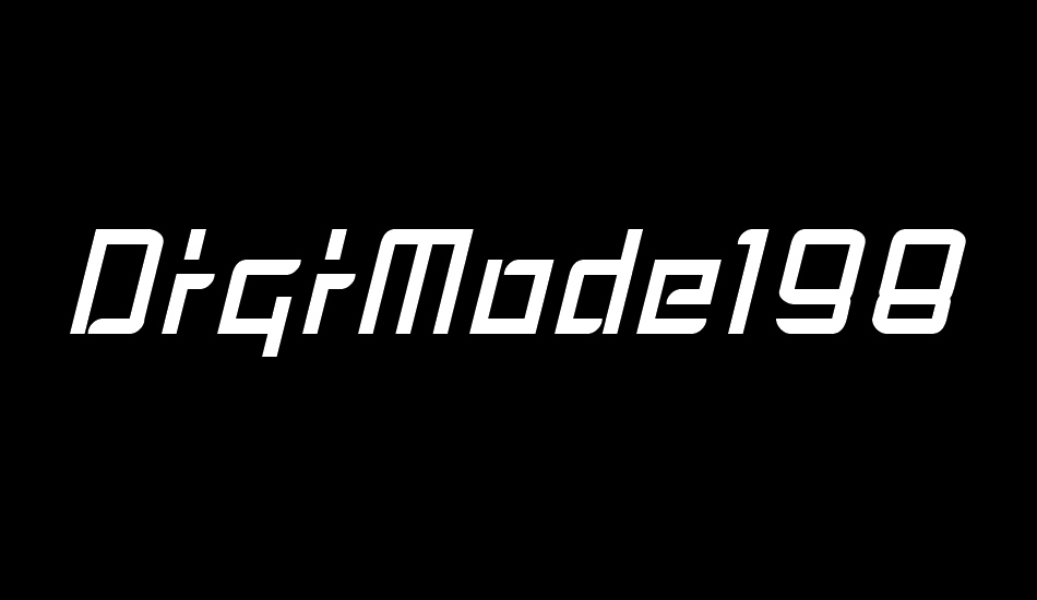 DigiMode1988 font big