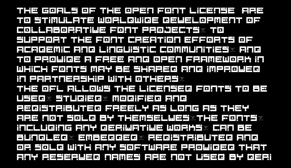 Digital Firebomb font 1