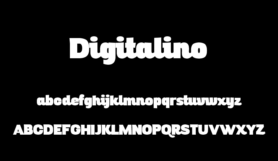 Digitalino font