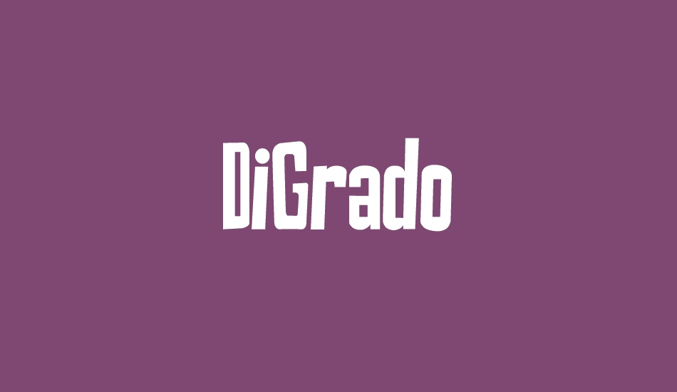 DiGrado font big