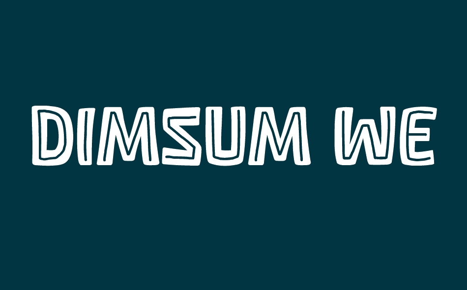 Dimsum Week font big