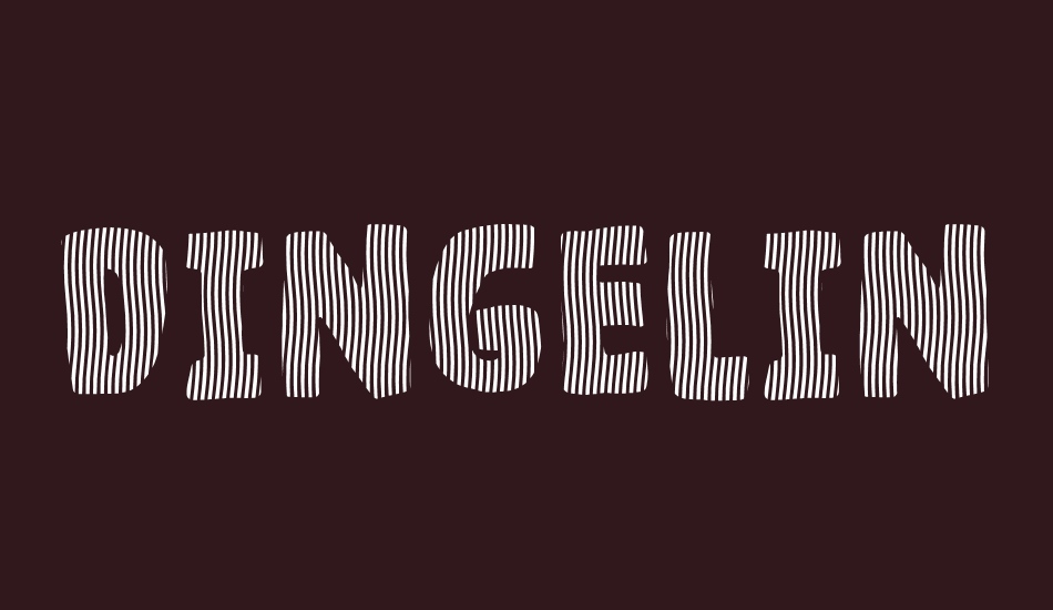 dingeling-demo font big