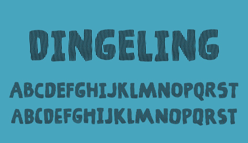 dingeling-demo font