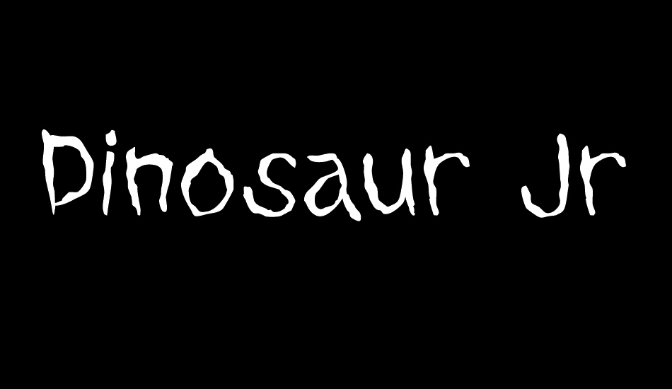Dinosaur Jr font big