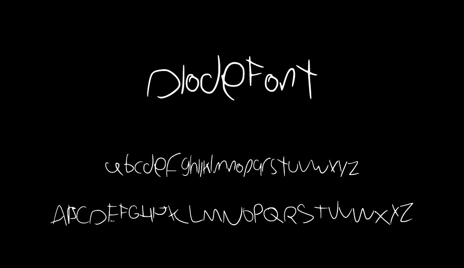 DiodeFont font