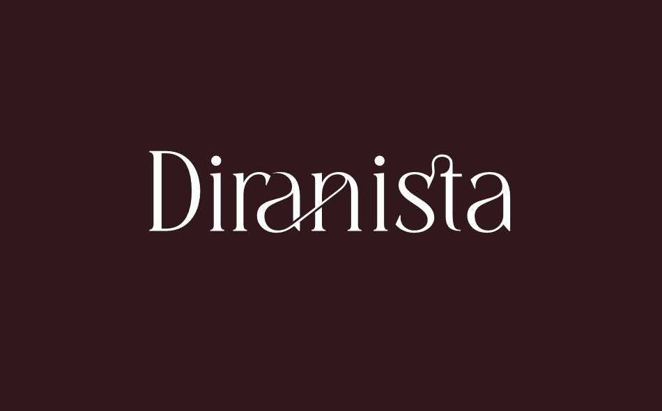 Diranista font big