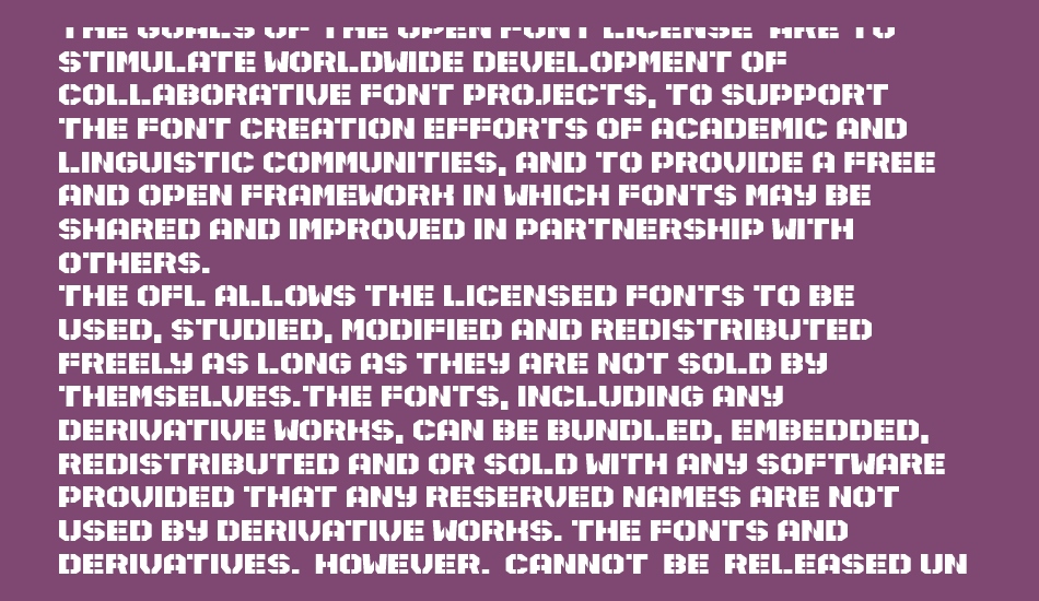 Disarmer font 1