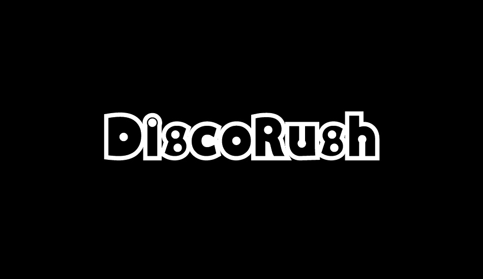 DiscoRush font big