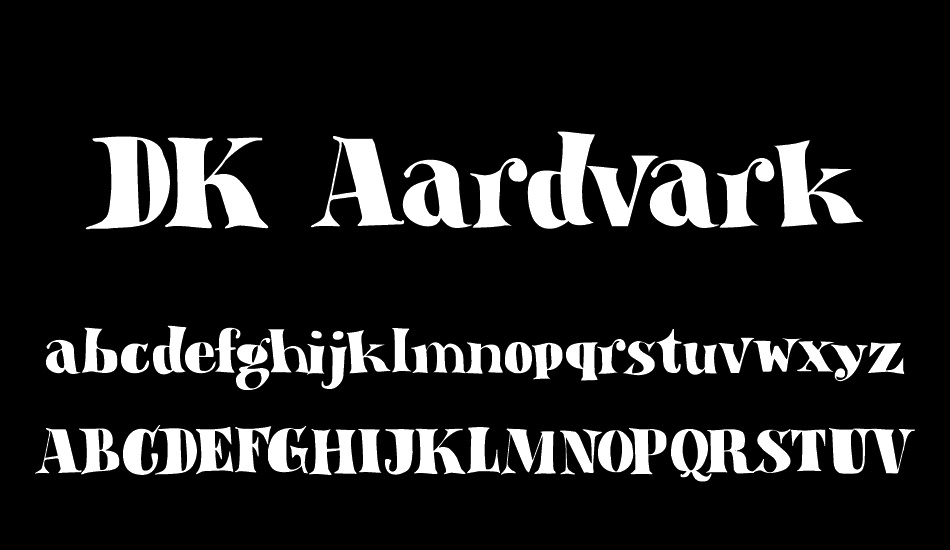 DK Aardvark Dreams font