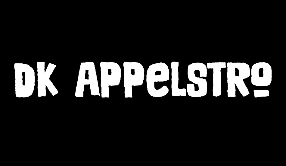 DK Appelstroop font big