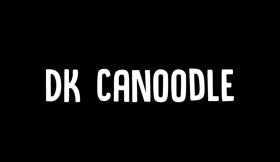 DK Canoodle font big