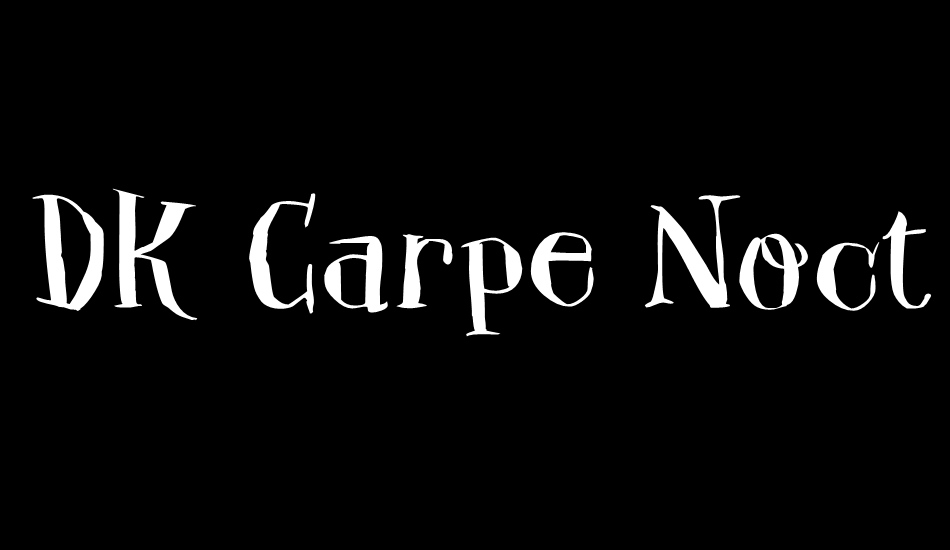 DK Carpe Noctem font big