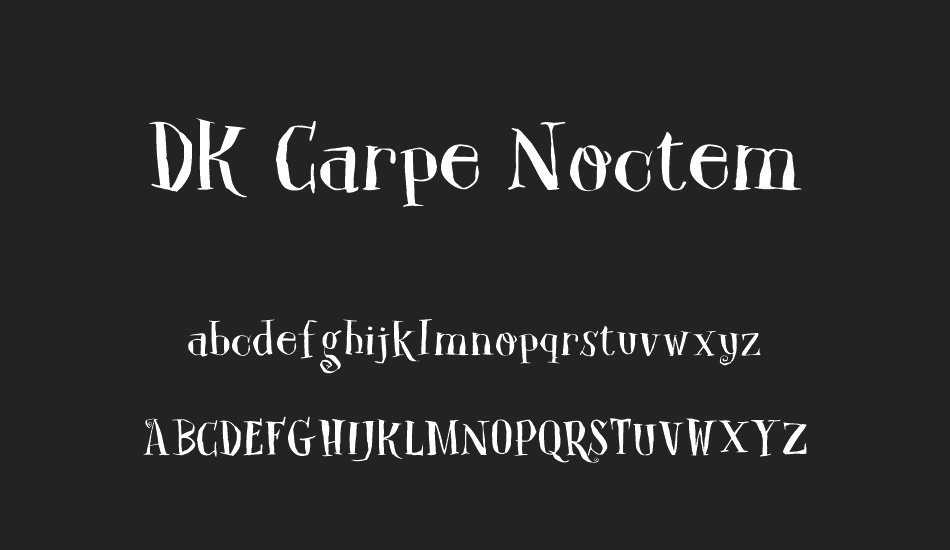 DK Carpe Noctem font