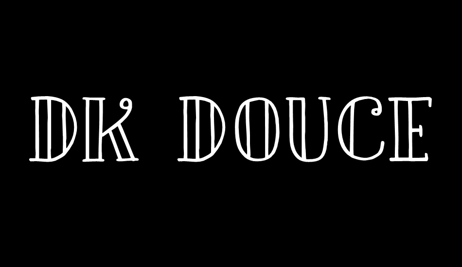 DK Douceur font big
