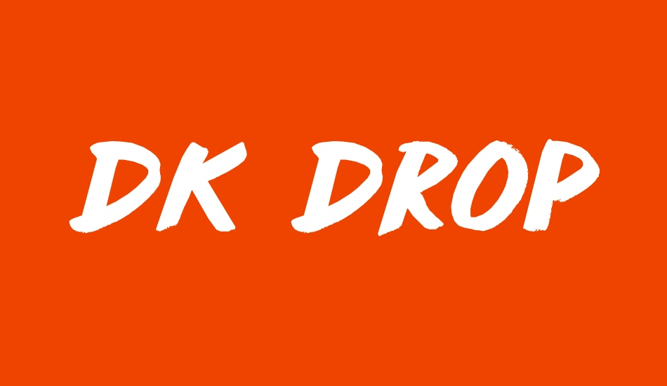 DK Drop Dead Gorgeous font big