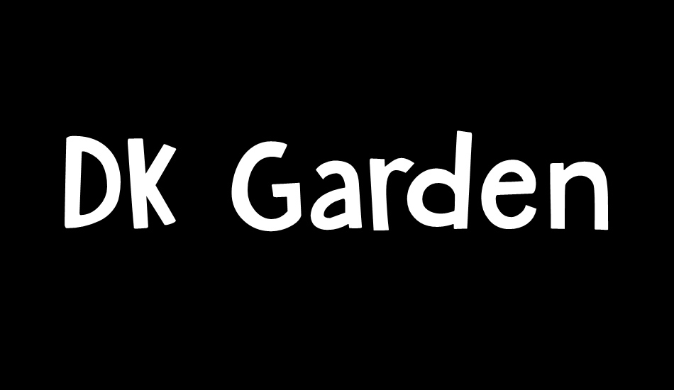 DK Garden Gnome font big