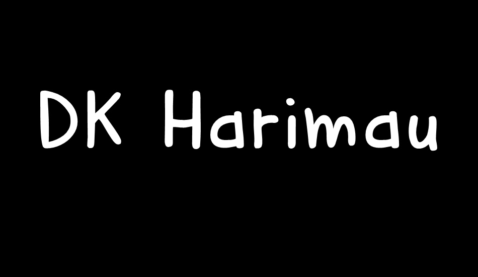 DK Harimau font big