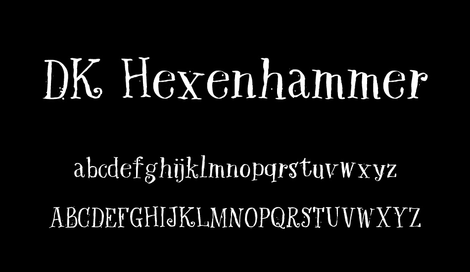 DK Hexenhammer font