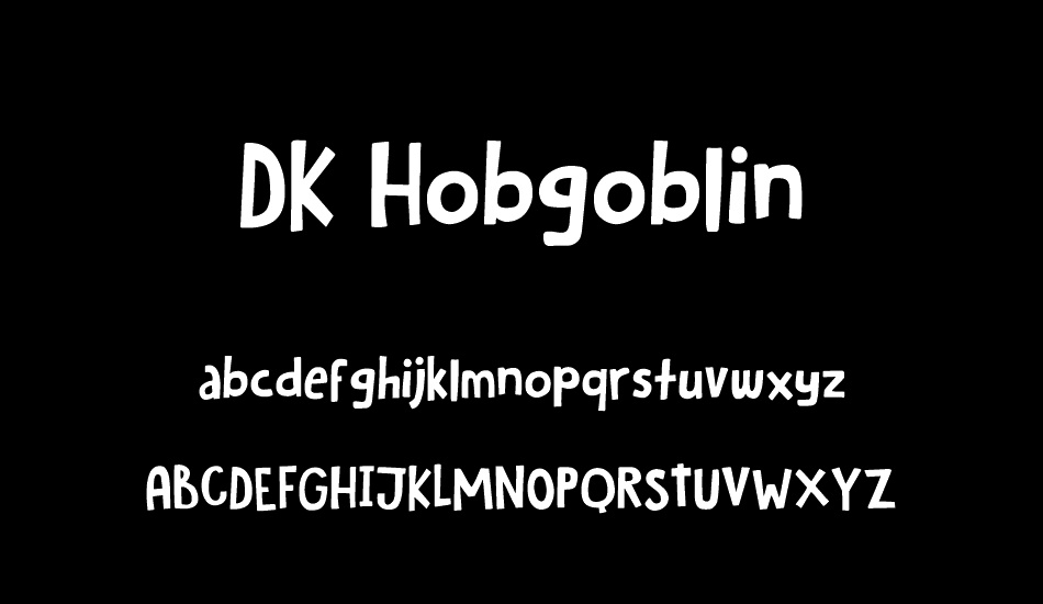DK Hobgoblin font