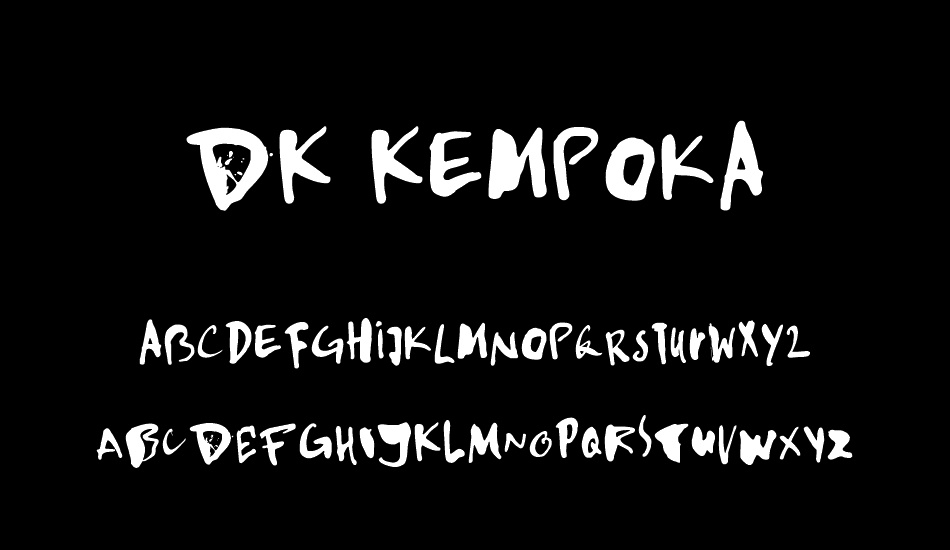 DK Kempoka font