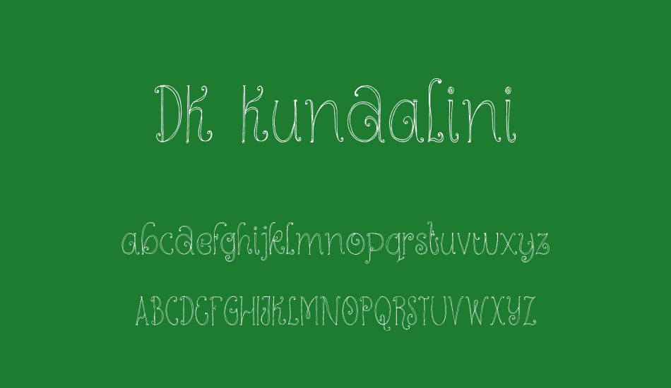 DK Kundalini font