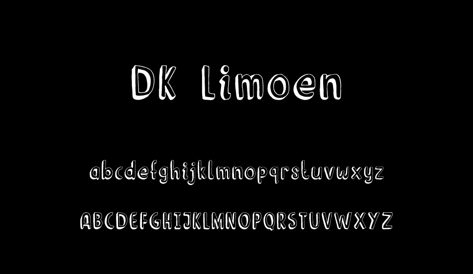 DK Limoen font