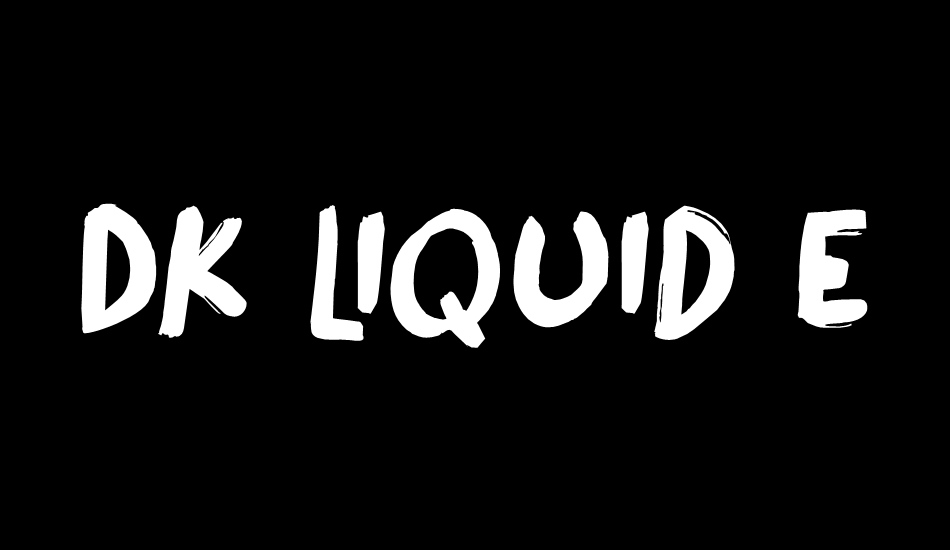 DK Liquid Embrace font big