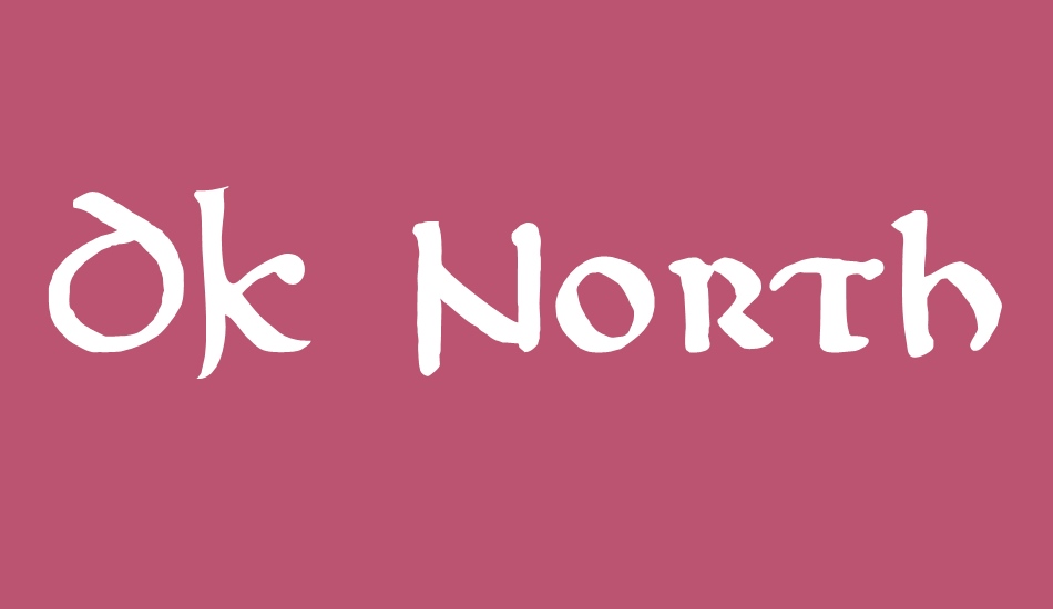 DK Northumbria font big