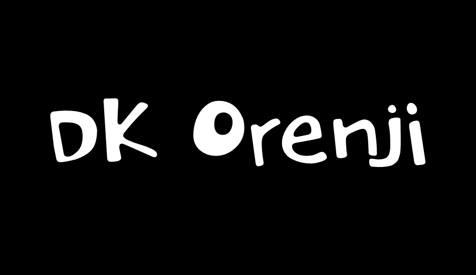DK Orenji font big