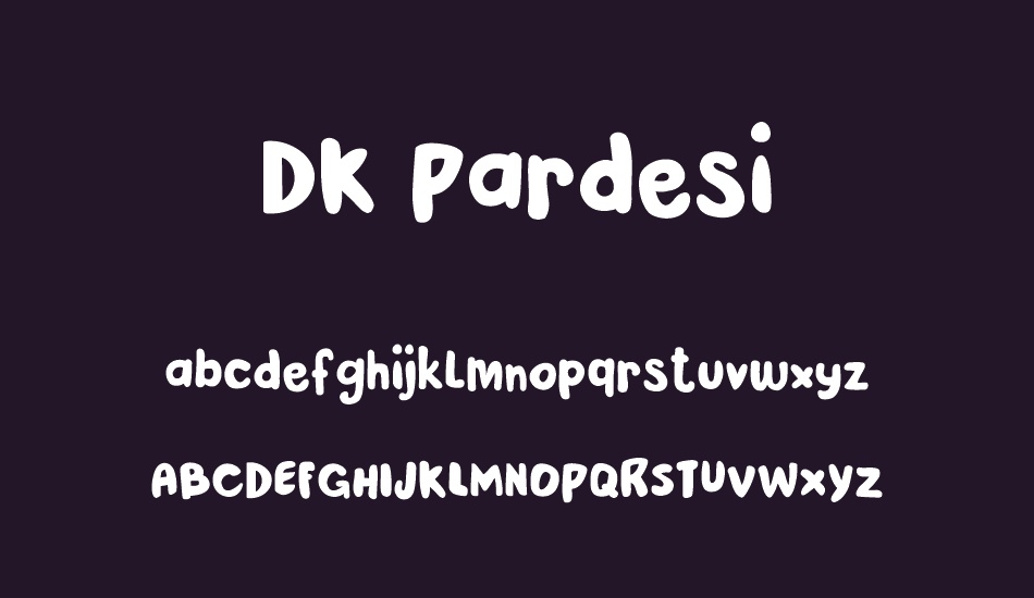 DK Pardesi font