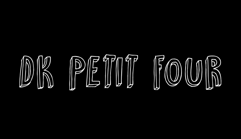 DK Petit Four font big