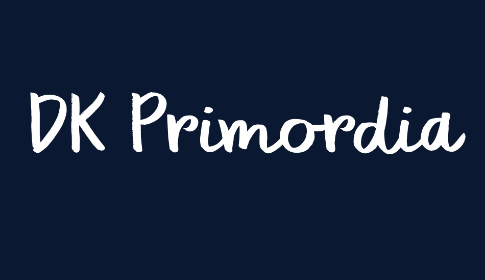 DK Primordial font big