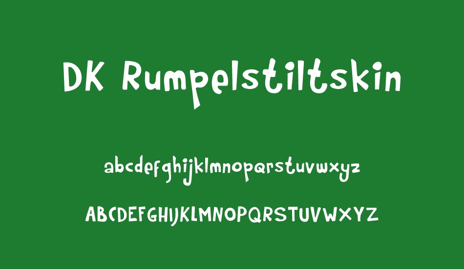 DK Rumpelstiltskin font