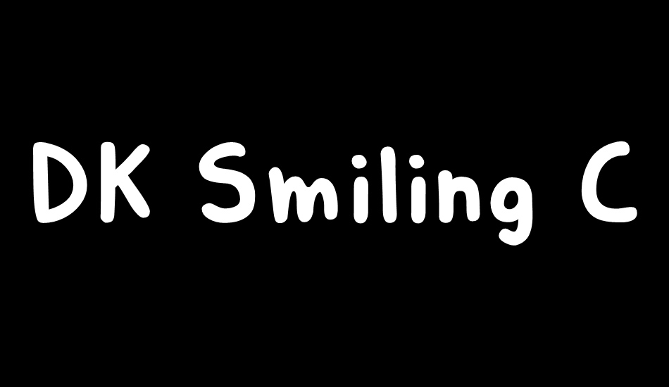 DK Smiling Cat font big