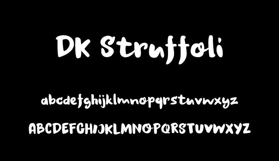 DK Struffoli font