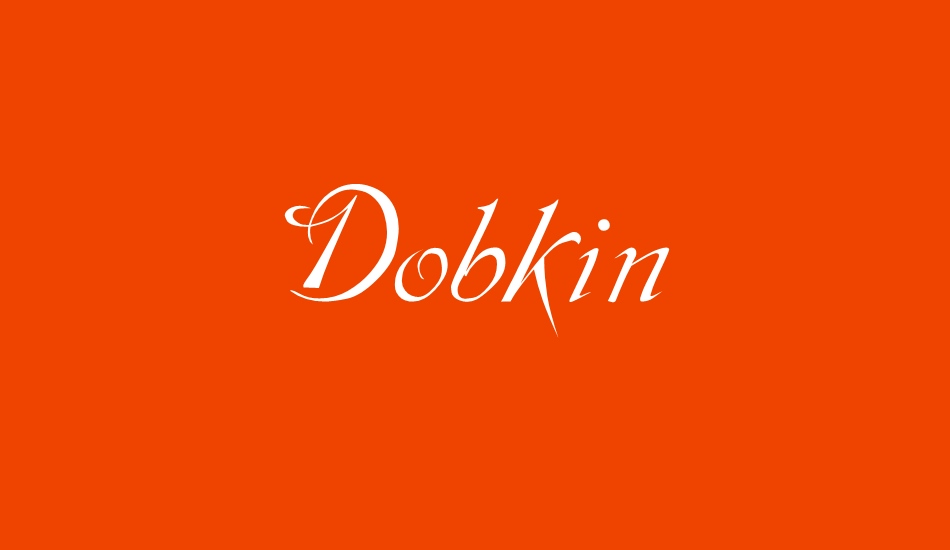 Dobkin font big