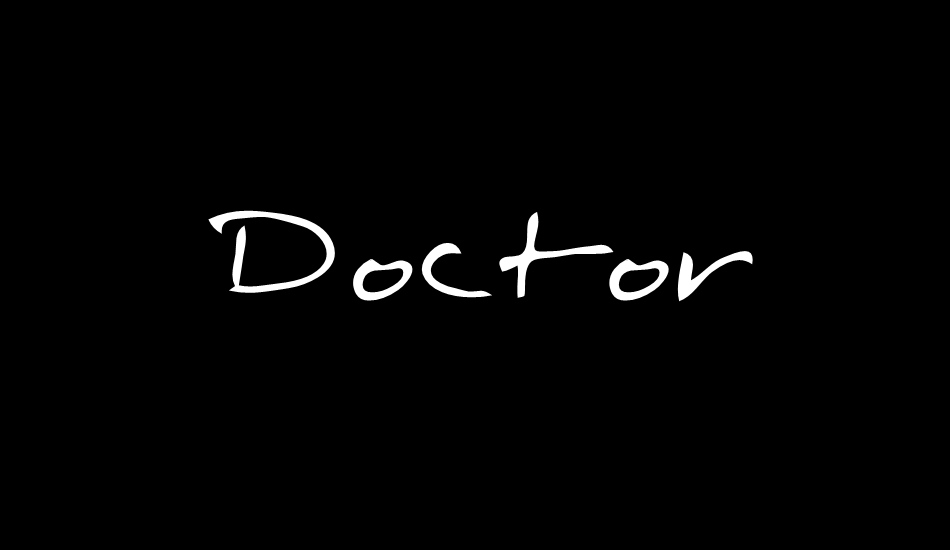 Doctor font big