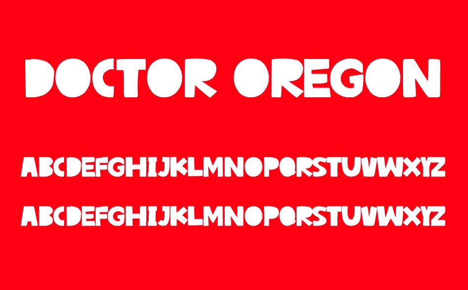 Doctor Oregon font
