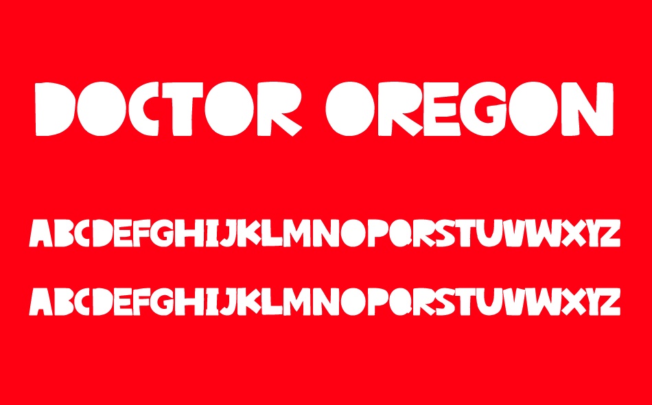 Doctor Oregon font