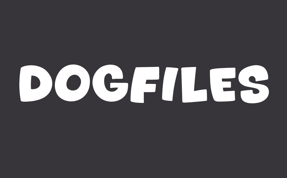 Dogfiles font big