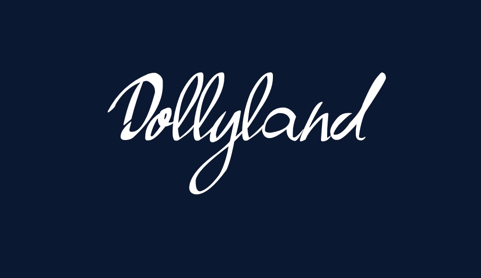 Dollyland font big