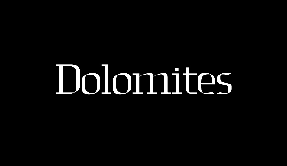 Dolomites font big