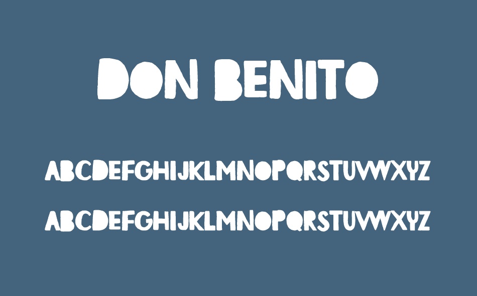 Don Benito font
