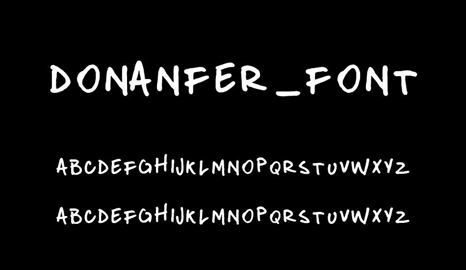 donanfer_font font